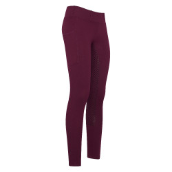 HV Polo Luci FullGrip paardrijlegging Donker bes Rood