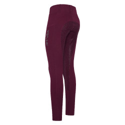 HV Polo Luci FullGrip paardrijlegging Donker bes Rood