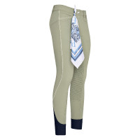 Pantalon d'équitation HV Polo Catatrina FullGrip Oil vert
