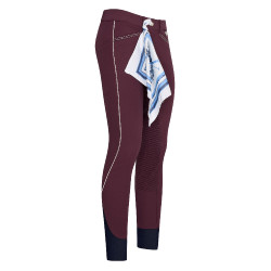 Pantalon d'équitation HV Polo Catatrina FullGrip Dark berry
