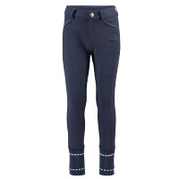 Pantalon d'équitation HV Polo James Boys FullGrip Bleu marine
