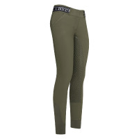 Pantalon d'équitation HV Polo Keira FullGrip Oil vert