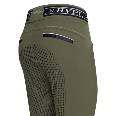 Pantalon d'équitation HV Polo Keira FullGrip Oil vert Pantalon d'équitation HV Polo Keira FullGrip Oil vert