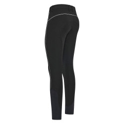 Pantalon d'équitation HV Polo Lux hiver KneeGrip Noir