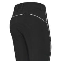 Pantalon d'équitation HV Polo Lux hiver KneeGrip Noir
