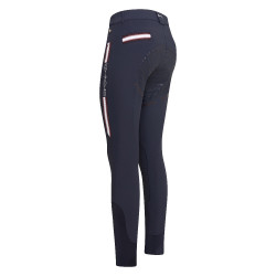 Pantalon d'equitation HV Polo Marijn FullGrip Marine / dark berry Bleu Pantalon d'equitation HV Polo Marijn FullGrip Marine / dark berry Bleu