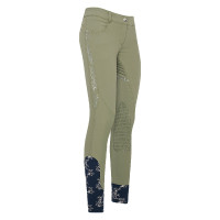 Pantalon d'équitation HV Polo Marijn Palm Springs FullGrip Oil vert