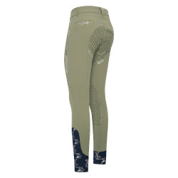 Pantalon d'équitation HV Polo Marijn Palm Springs FullGrip Oil vert