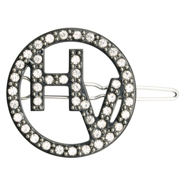 HV Polo Ginny Haarclip set van 2 stuks Zwart / marine Marineblauw