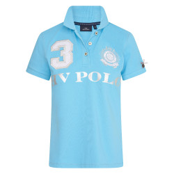 Polo Favouritas EQ HV Polo Blauw aqua