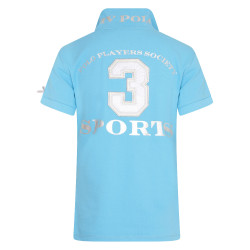 Polo Favouritas EQ HV Polo Blauw aqua