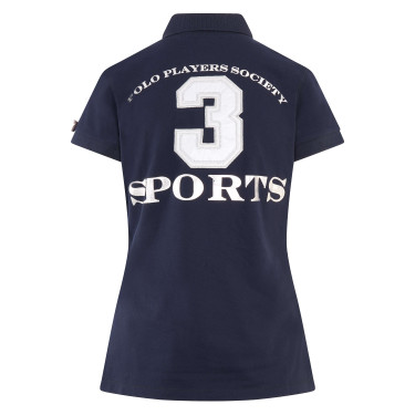 Polo Favouritas EQ HV Polo Marine / zilver Blauw