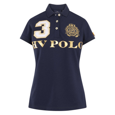 Polo Favouritas EQ HV Polo Marine goud Blauw