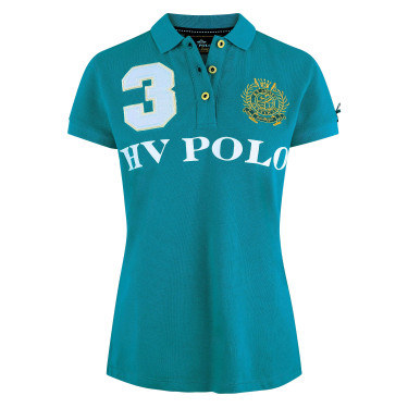 Polo Favouritas EQ HV Polo Donker turquoise