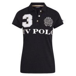 Polo Favouritas EQ HV Polo Zwart zilver