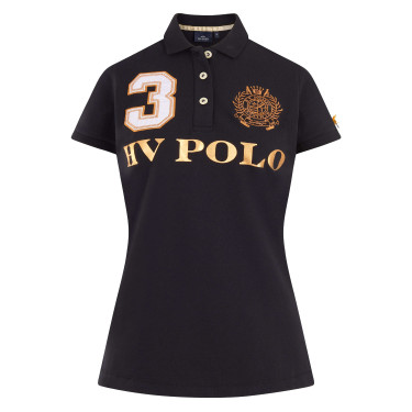 Polo Favouritas EQ HV Polo Zwart / roze Goud