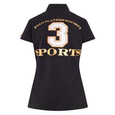 Polo Favouritas EQ HV Polo Zwart / roze Goud