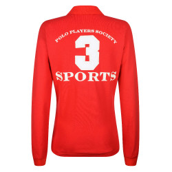 Polo Favouritas EQ manches longues HV Polo Flame Rouge Polo Favouritas EQ manches longues HV Polo Flame Rouge