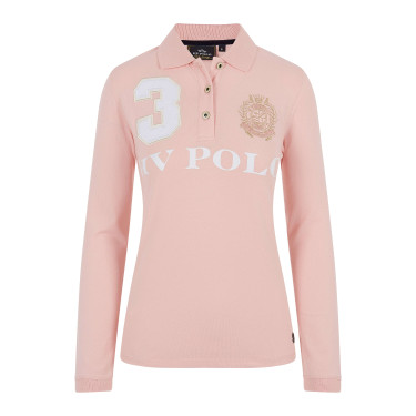 Polo Favouritas EQ lange mouwen HV Polo Zacht roze Polo Favouritas EQ lange mouwen HV Polo Zacht roze