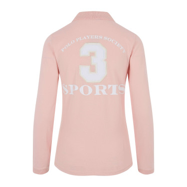 Polo Favouritas EQ lange mouwen HV Polo Zacht roze Polo Favouritas EQ lange mouwen HV Polo Zacht roze