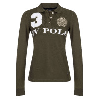Polo Favouritas EQ lange mouwen HV Polo Vlam Rood Polo Favouritas EQ lange mouwen HV Polo Vlam Rood