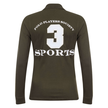 Polo Favouritas EQ lange mouwen HV Polo Leger Groen Polo Favouritas EQ lange mouwen HV Polo Leger Groen