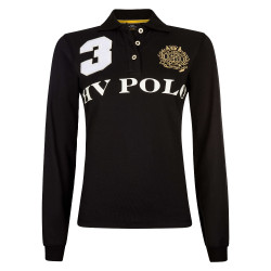 Polo Favouritas EQ manches longues HV Polo Noir Polo Favouritas EQ manches longues HV Polo Noir