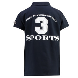 Polo Favouritas kids HV Polo Bleu marine Polo Favouritas kids HV Polo Bleu marine
