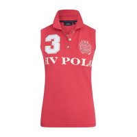 Polo sans manches Favouritas HV Polo Strawberry Rouge