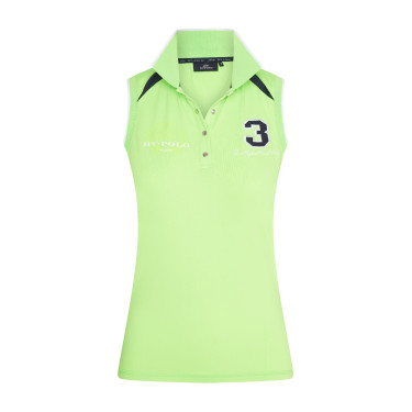 Mouwloos poloshirt Favouritas Tech HV Polo Limoengroen Mouwloos poloshirt Favouritas Tech HV Polo Limoengroen