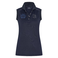 Mouwloos poloshirt Favouritas Tech Luxury HV Polo Marineblauw Mouwloos poloshirt Favouritas Tech Luxury HV Polo Marineblauw