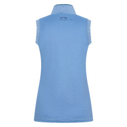 Polo sans manches Favouritas Tech Luxury HV Polo Riviera bleu Polo sans manches Favouritas Tech Luxury HV Polo Riviera bleu