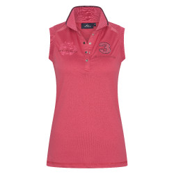 Mouwloos poloshirt Favouritas Tech Luxury HV Polo Aardbei Rood