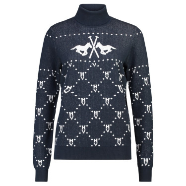 Trui in jacquard HV Polo Cecile Trui in jacquard HV Polo Cecile