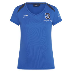 T-shirt Favouritas Tech korte mouw HV Polo Galaxy blauw
