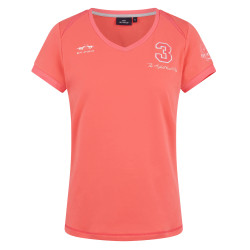 T-shirt Favouritas Tech manche courte HV Polo Bright coral Orange T-shirt Favouritas Tech manche courte HV Polo Bright coral Orange