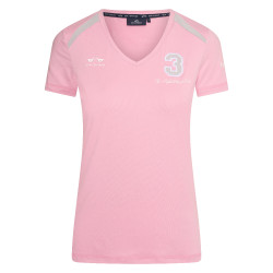 T-shirt Favouritas Tech korte mouw HV Polo Blij roze