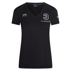 T-shirt Favouritas Tech korte mouw HV Polo Zwart
