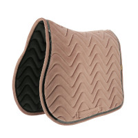 Tapis de selle Equithème Glossy Vieux rose
