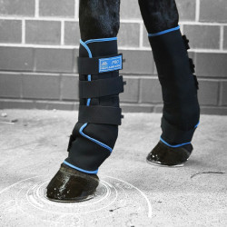 Guêtre de repos Lami-Cell Ice Boots Noir / bleu