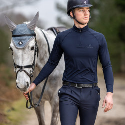Bonnet anti-mouches LeMieux Ultra Mesh Gris