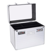 Box de pansage Imperial Riding Shiny Classic small Argent Box de pansage Imperial Riding Shiny Classic small Argent