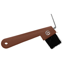 Cure-pied avec brosse Imperial Riding Noisette Marron Cure-pied avec brosse Imperial Riding Noisette Marron