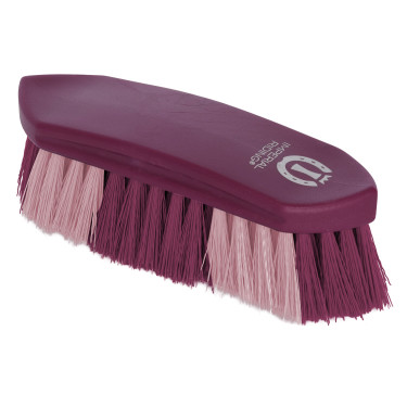 Harde borstel 2 kleuren groot Imperial Riding Zwarte bloem Harde borstel 2 kleuren groot Imperial Riding Zwarte bloem
