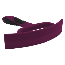 Couteau de chaleur Demi rond plast Imperial Riding Grippy Bordeaux Couteau de chaleur Demi rond plast Imperial Riding Grippy Bordeaux