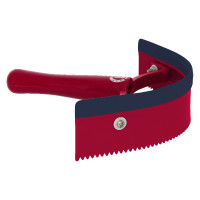 Couteau de chaleur cintré pvc avec caoutchouc Imperial Riding Tango Red Rouge