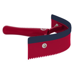 Couteau de chaleur cintré pvc avec caoutchouc Imperial Riding Tango Red Rouge