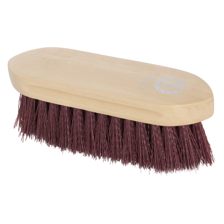 Imperial Riding Dandy brosse nylon dure avec dos bois verni Imperial Riding Dandy brosse nylon dure avec dos bois verni