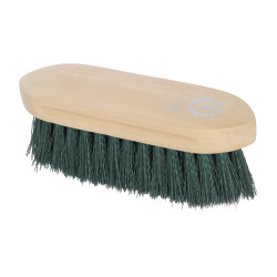 Imperial Riding Dandy harde nylon borstel met gelakt houten rug Bosgroen Imperial Riding Dandy harde nylon borstel met gelakt houten rug Bosgroen