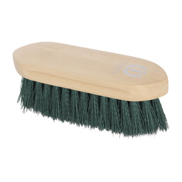 Imperial Riding Dandy harde nylon borstel met gelakt houten rug Bosgroen Imperial Riding Dandy harde nylon borstel met gelakt houten rug Bosgroen